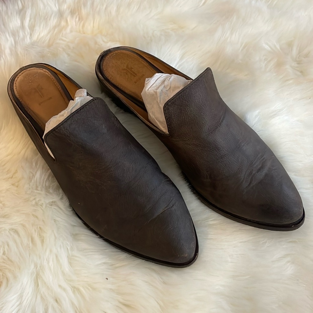 Frye Ray Slip On Mules